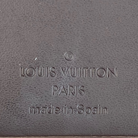 Louis Vuitton Brown Epi Leather Porte Cartes Credit Wallet -Preloved - Like New! - Picture 14 of 15